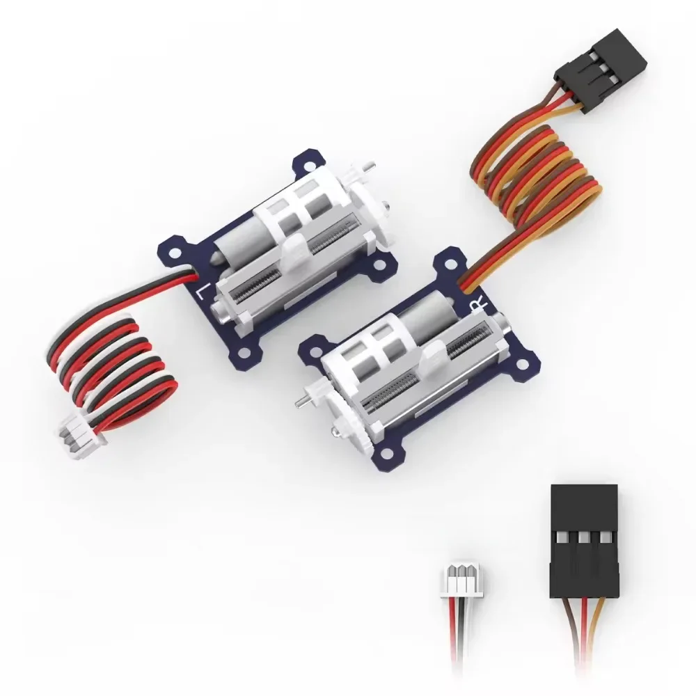Serwo 1.5G, miniaturowe serwo cyfrowe, serwo liniowe, skrzydło stałe odpowiednie do dronów Mir — zdjęcie 2