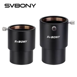 SVBONY Telescope Eyepiece Extension Tube Adapter 2'' 75/90mm Metal for Astronomical Telescope SV158
