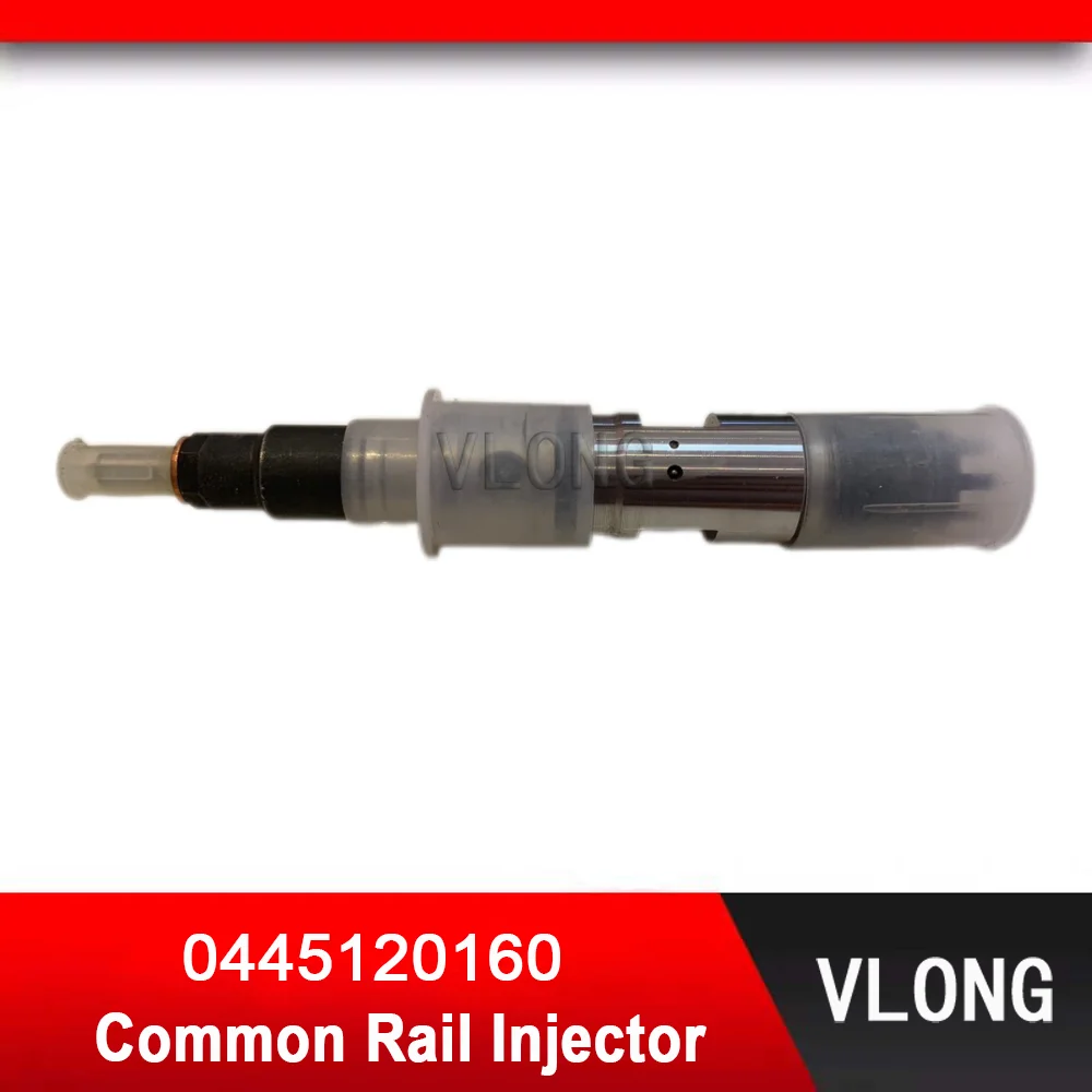 

0445120160 New Durable Fuel Injector M60001112100A38 For Yuchai YC6MG Engine Common Rail Injector M6000-1112100-A38 0445 120 160