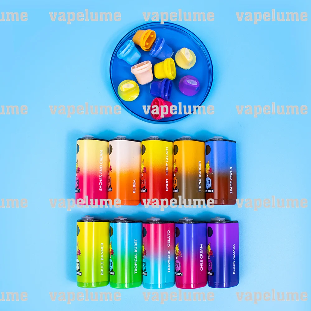 Penna Vape Usa e Getta con Batteria Ricaricabile Packman, 350mAh, Display Cookie Sreen, Kit Iniziale 400mAh