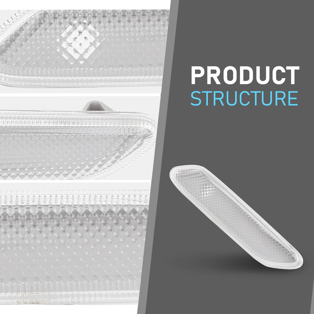 بدوره مصباح إشارة عدسة واضحة Rh صالح ل 2011-2016 ميني كوبر R60 ل 2013-2016 ميني كوبر R61 بيسمان 63139802570 مقاوم للماء #5