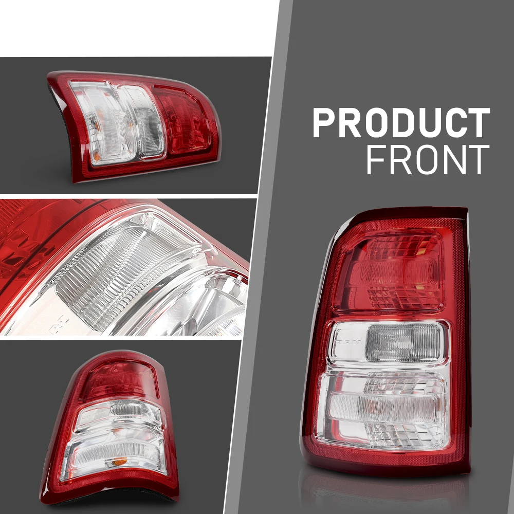 

Driver Side Tail Light Lh Fits 19-22 Ram 1500 Incandescent W/ Chrome Bezel