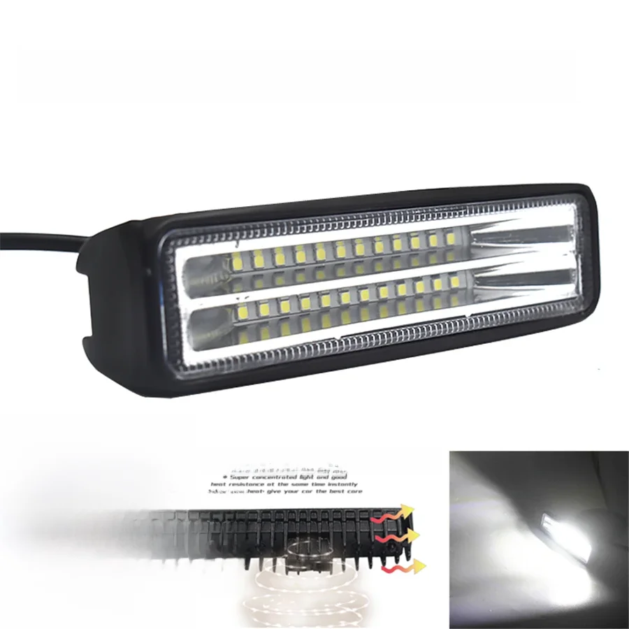 12V 72W SPOT LED Off road lampa do pracy do jazdy ATV UTE 4WD SUV ciężarówki łodzi — zdjęcie 2