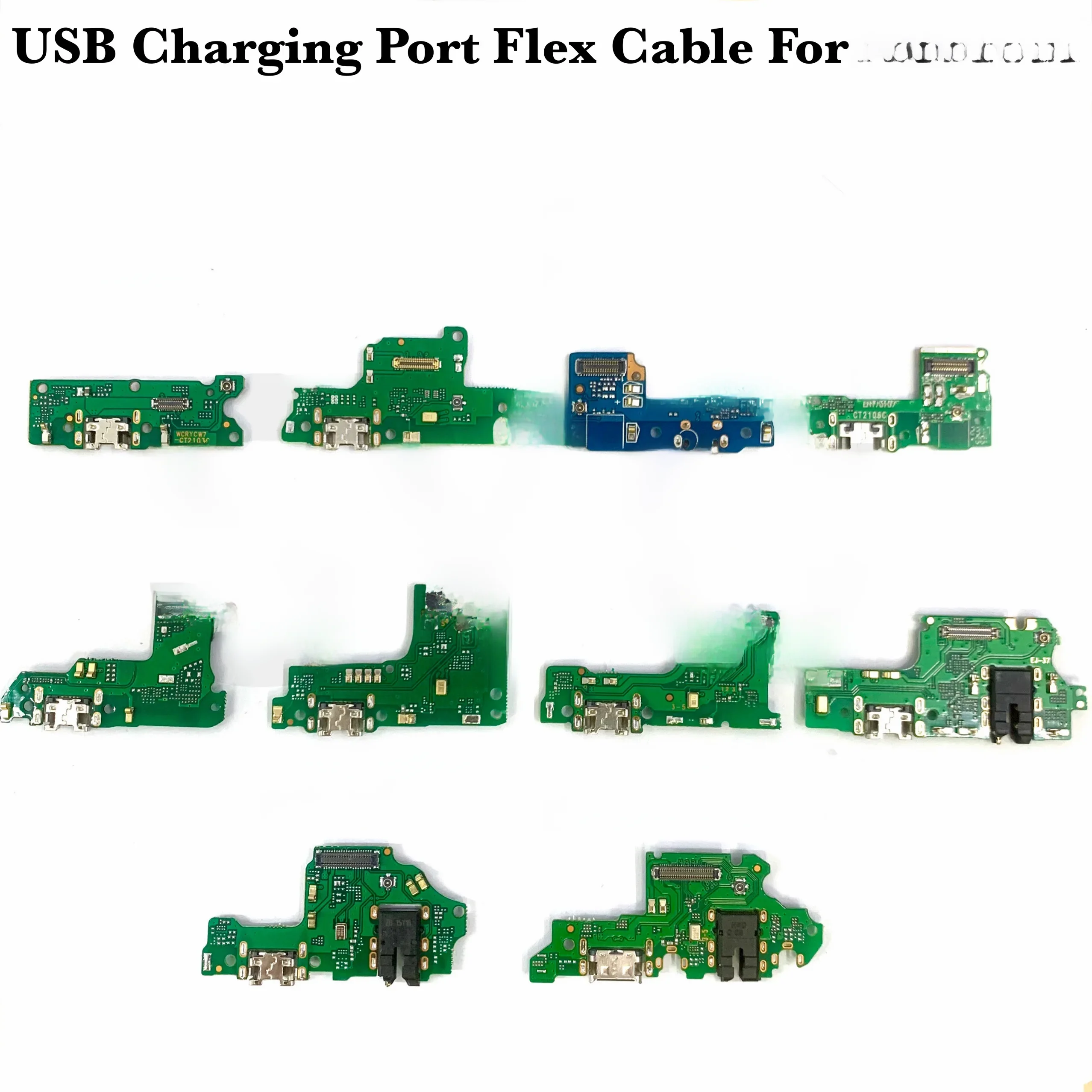Nowa Płytka Portu Ładowania USB, Złącze Dock, Kabel Flex do Ładowarki dla HuaWei Y9 Y7 Y6 Pro Y5 Lite Prime GR5 2017 2018 2019 — zdjęcie 2