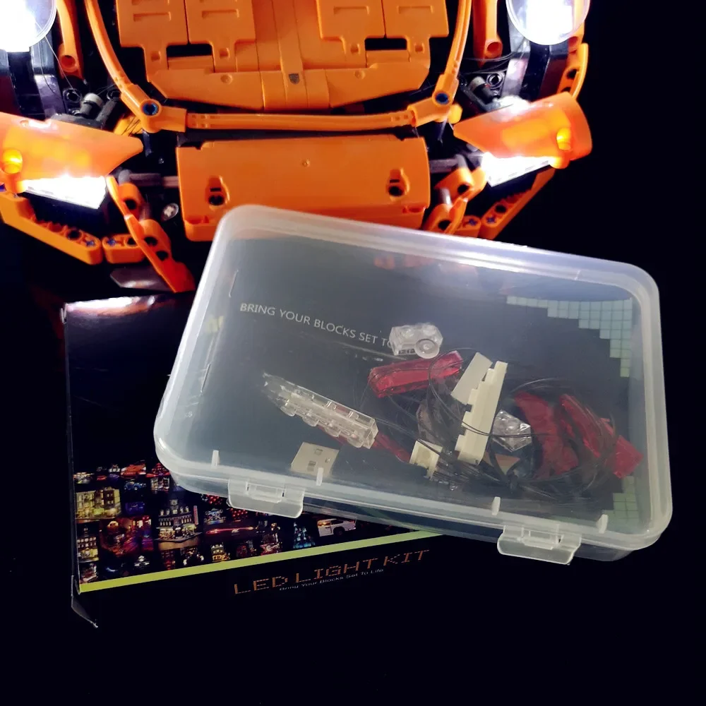 Kit d'éclairage LED pour 42056 et compatible avec 20001 911 GT3 RS (blocs de construction non inclus)