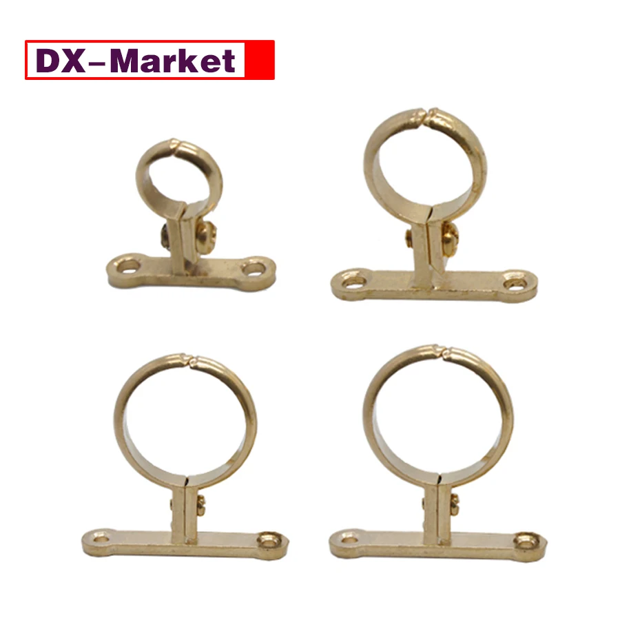 

35mm Cast Brass School Board Pipe Bracket Fixed Clamp ,C042