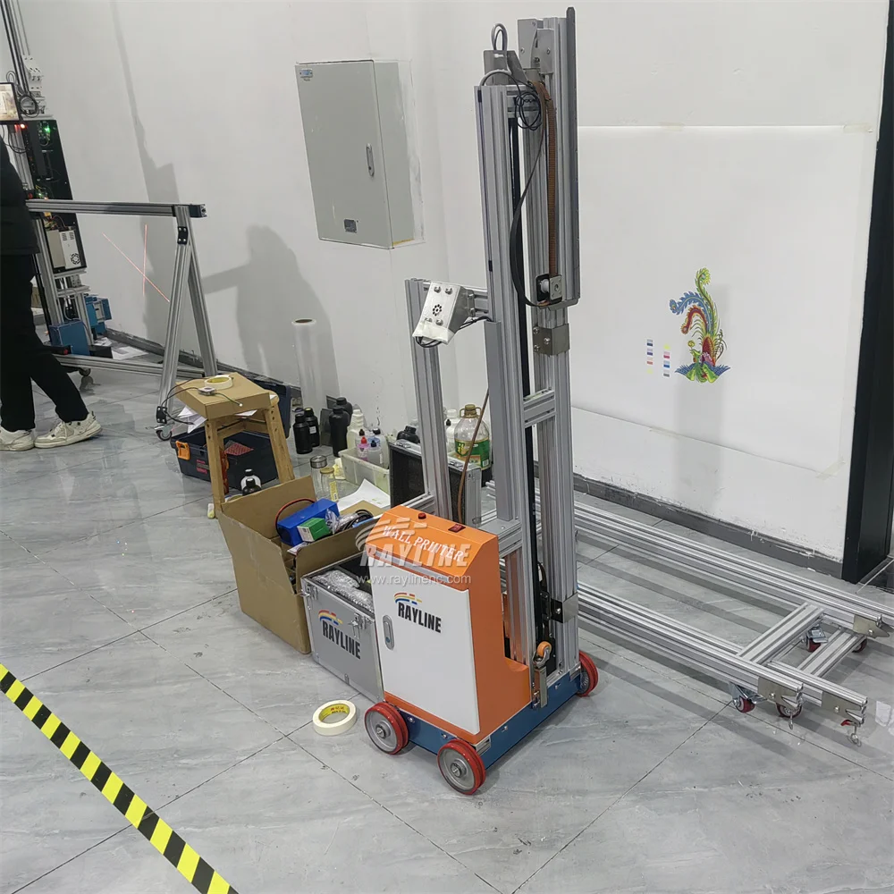 Il nuovissimo robot di pittura digitale AI 4K pubblicità e decorazioni stampante da parete scrittore pittore