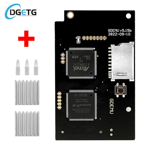 DGETG GDEMU 5 15b Placa de emulación de unidad óptica Accesorio de expansión SD para consola de videojuegos DC VA1 Dreamcast