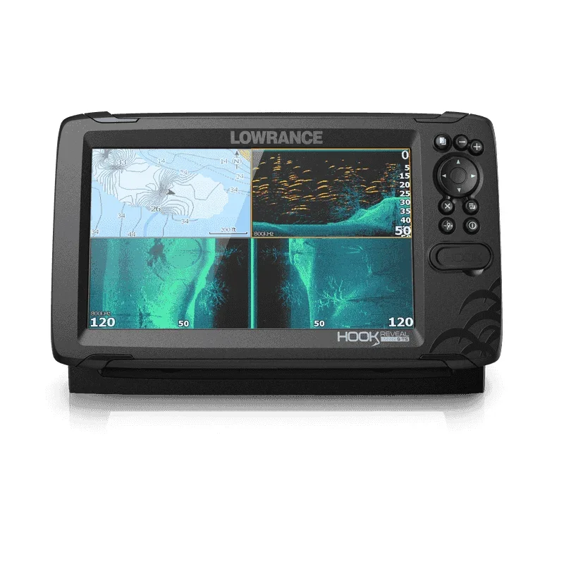 LOWRANCE HOOK REVEAL 9 TRIPLESHOT sonar detection（000-15531-001）