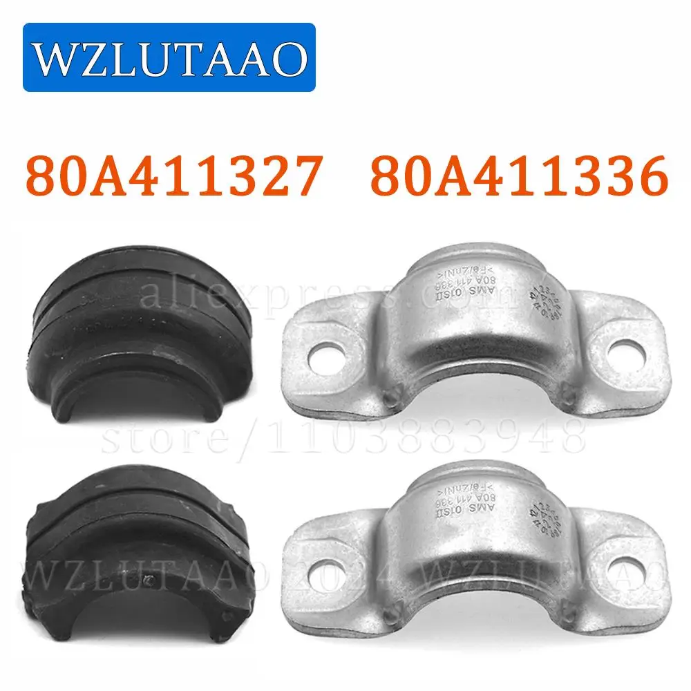 Stabilizer Bar Collar 80A411336 Front Stabilizer Sway Bar Bushing 80A411327 For 80A411305C 80A 411 305 C For Audi Q5 Q5L 2017-25