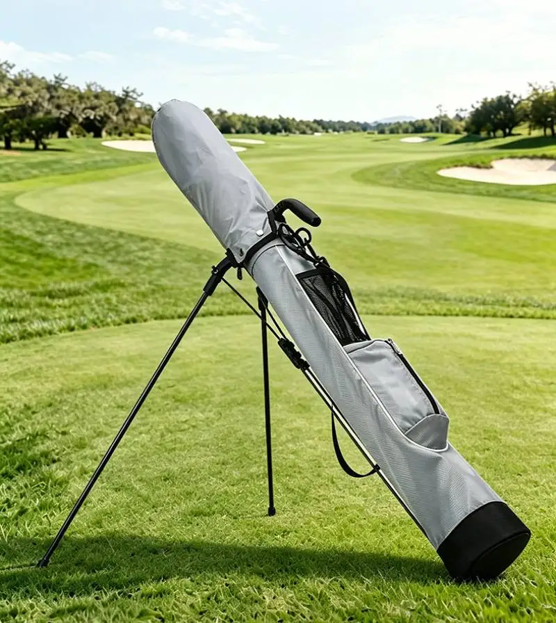 Lightweight Golf Club Bag With Bracket Golf Gun Rack Bags, Waterproof Golf Stand Carry Bag