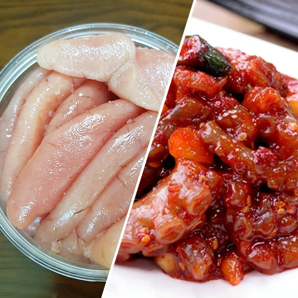 Japan-America Food Tangle Noctopus Crow 400g + Low-Salted White Ran (Pach) 400g (ice box safe)