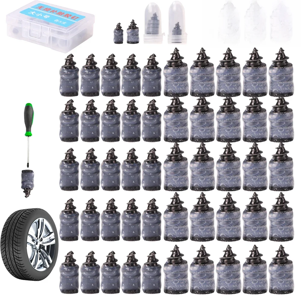 AliExpress 10-50PCS Car Motorcycle Vacuum Tyre Repair Nails Truck Scooter Bike Tire Puncture Repair Tubeless