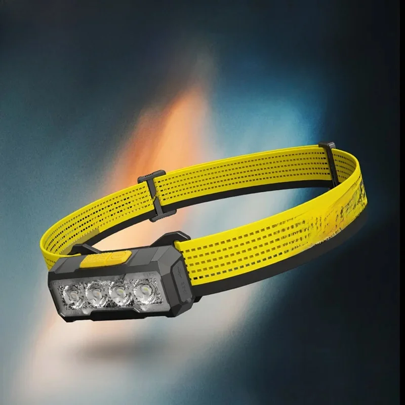 NITECORE NU27 56g Reflektor do biegania w terenie Lekki, ciepły, neutralny/chłodny, biały reflektor LED 600 lumenów Ładowanie przez USB-C — 2