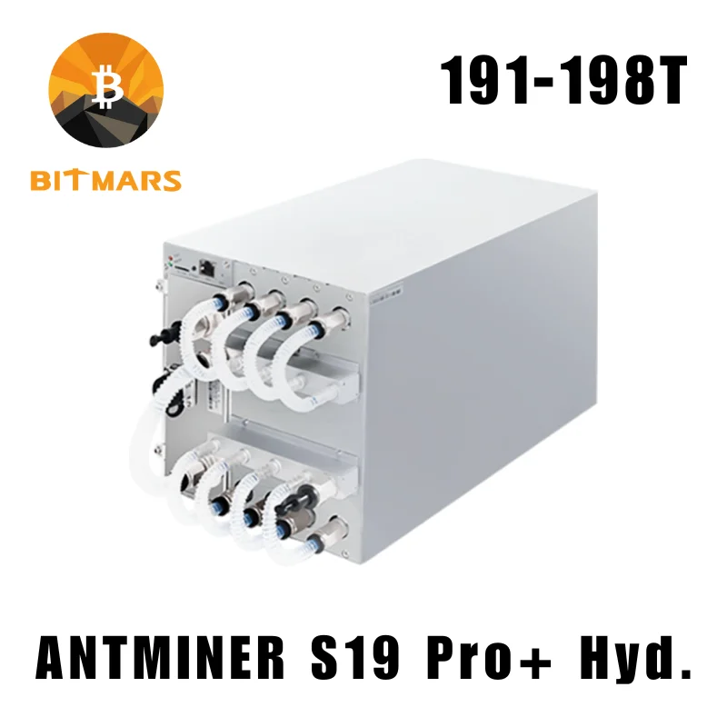 

BA BUY 4 GET 2 FREE BITMAIN Antminer S19 Pro+ Hydro 191/198T BTC Miner