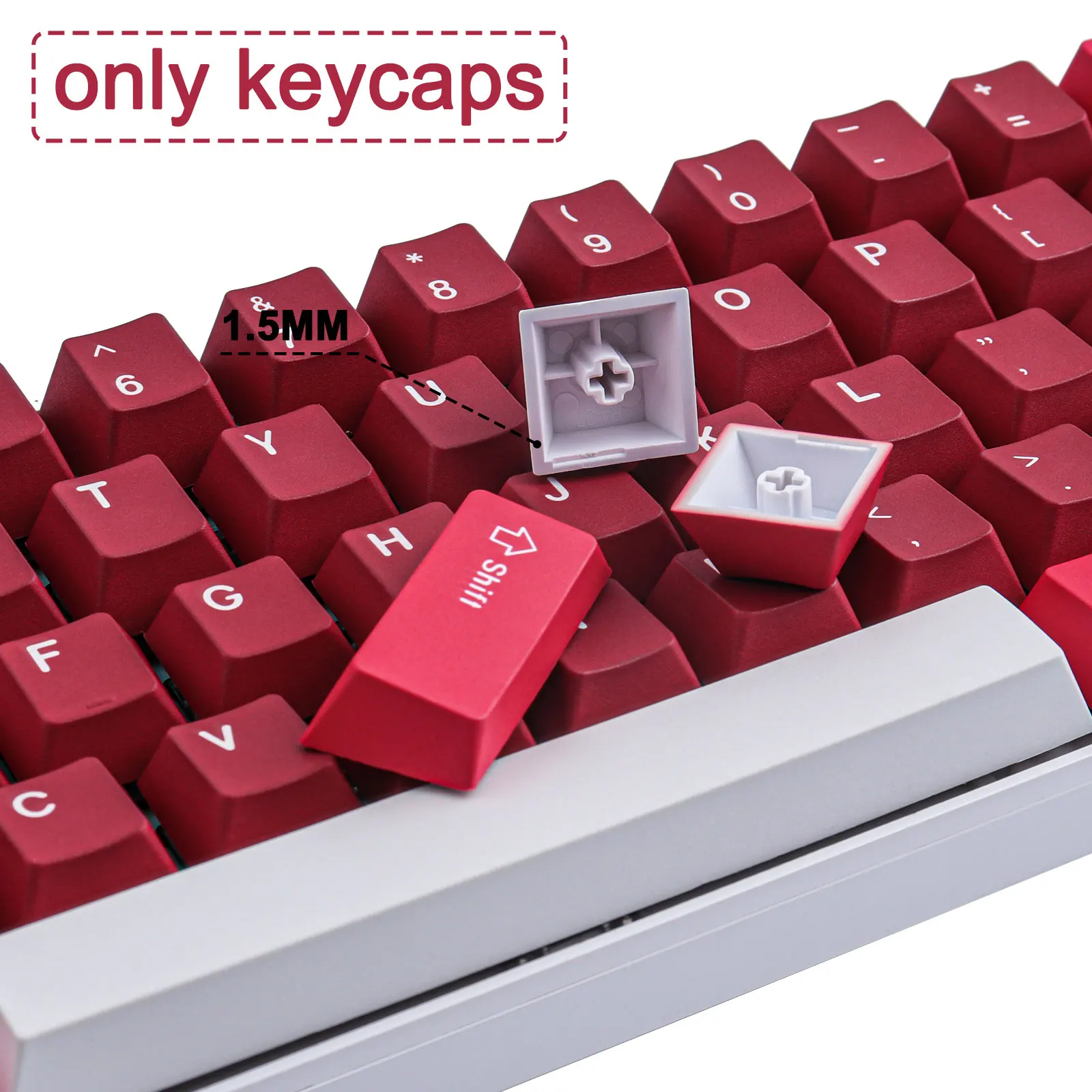 GMK Jamón PBT Keycap 134 Schlüssel Kirsche Profil DYE-SUB Personalisierte GMK Jamón tastenkappen Für Mechanische Tastatur