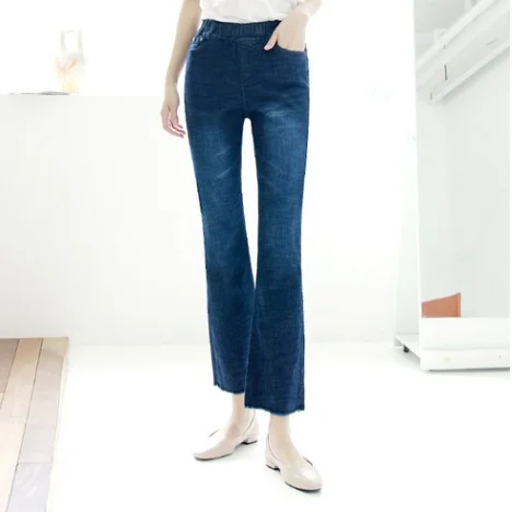 [VIVAJOY] Women Spring Autumn Slim Boots Cut Denim Pants jeans