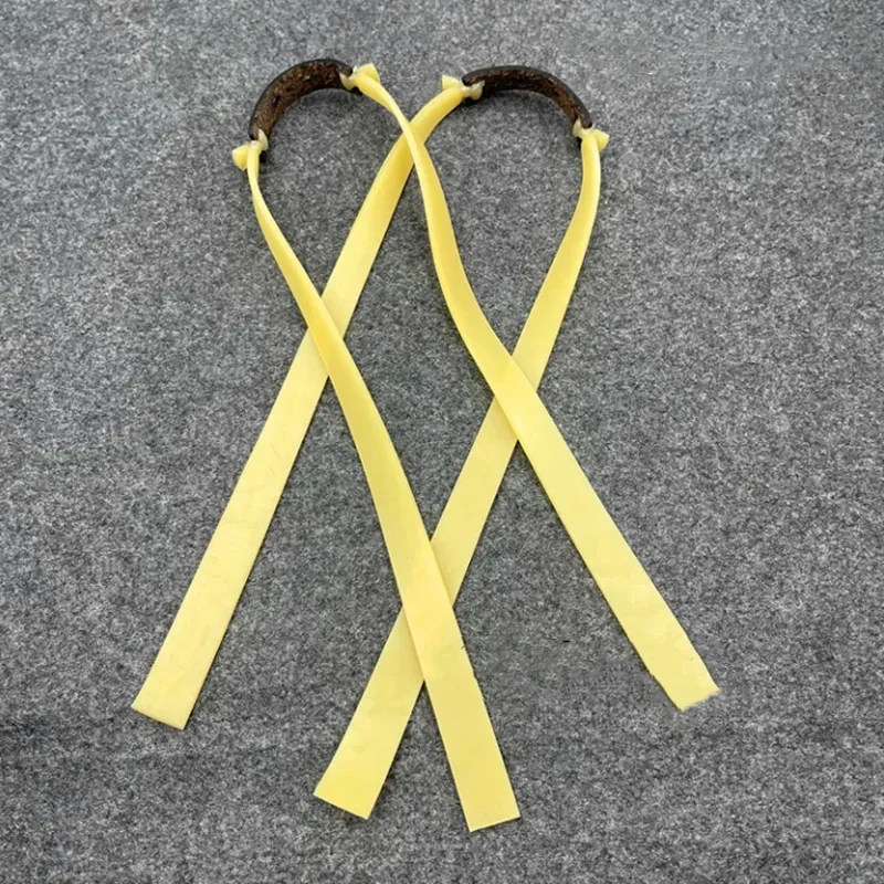 Bande de caoutchouc pour fronde de chasse en plein air, bande de caoutchouc optique, haute élasticité, plat en latex, accessoires de haute qualité, 3.0mm de large, 2 pièces