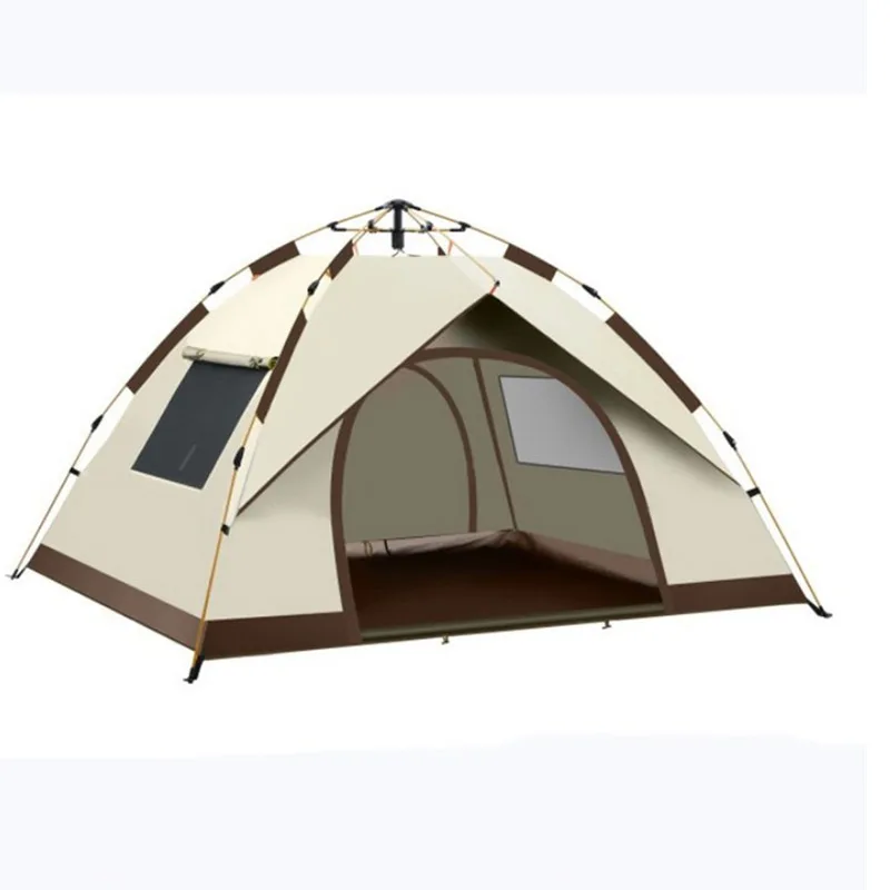 Camping Outdoor One-touch Automatic Pop-up Tent Two-door Shade Tent Camping Climbers Fishing