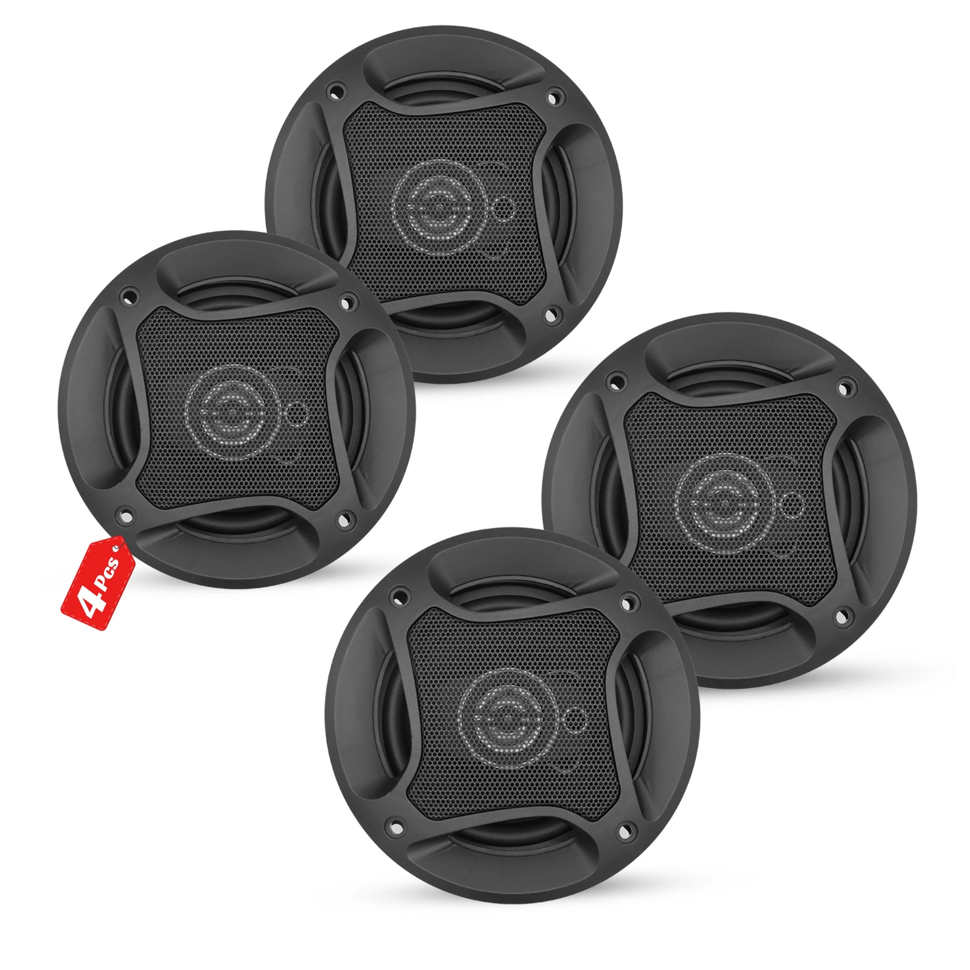 Car Accessories Sound System - 5Core Coaxial Door Car Speakers 4”