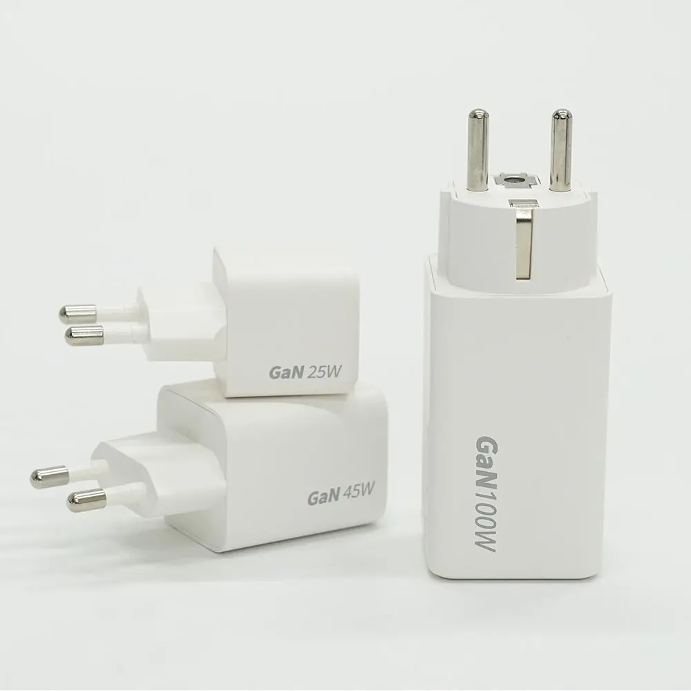 [Time Sale] Jujiao 100W Pps Type C Gan (Grounded Type) 3-Port Laptop Cellphone Super Fast Multi Charger 썸네일 3