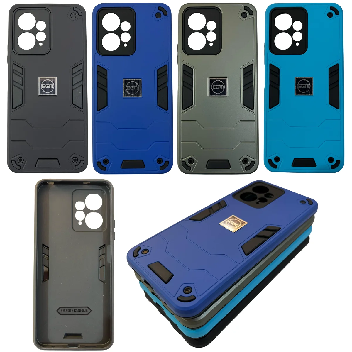 Anti Impact Case For Xiaomi Note 12 4G (6.67 Screen) Anti Shock Case