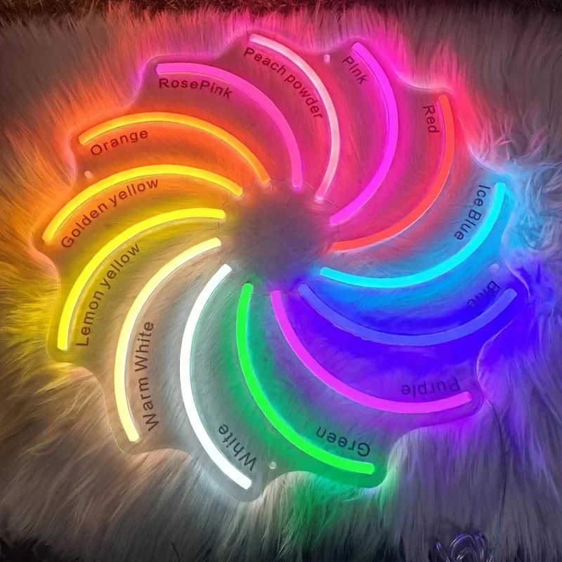Custom LED Neon Art Signs, Door/Wall Hanging Decor for Rooms/Party/Wedding/Birthday/Anniversary/Holiday, Rooms Decor, Home Decor view 3