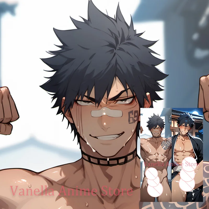 Dakimakura Shuuhei Hisagi Anime funda de almohada grande con estampado de doble cara regalos de funda de almohada de tamaño real