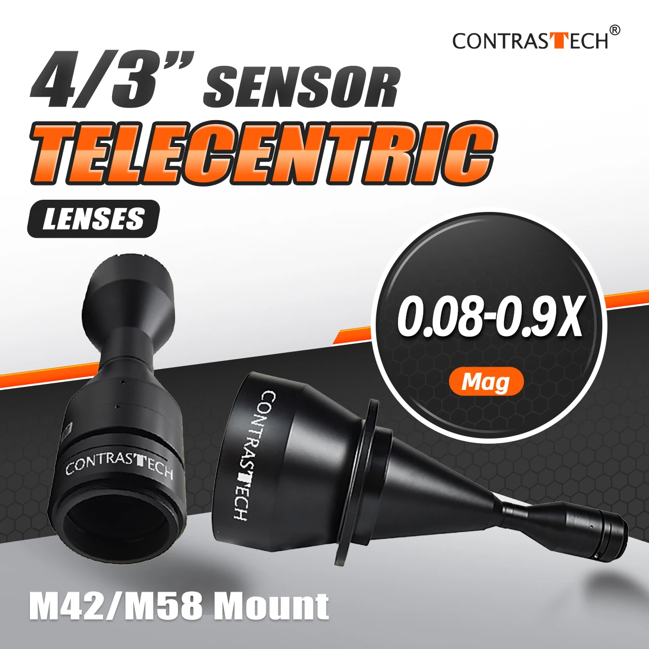 4/3" Telecentric Le…