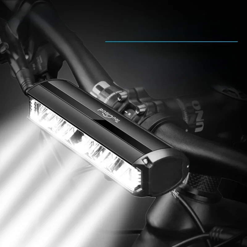 AliExpress TouCloud Bicycle Lights 3/5 LEDS Front Bike Light 8000mAh Flashlight Headlight USB Charging MTB Road Cycling Lamp Accessories