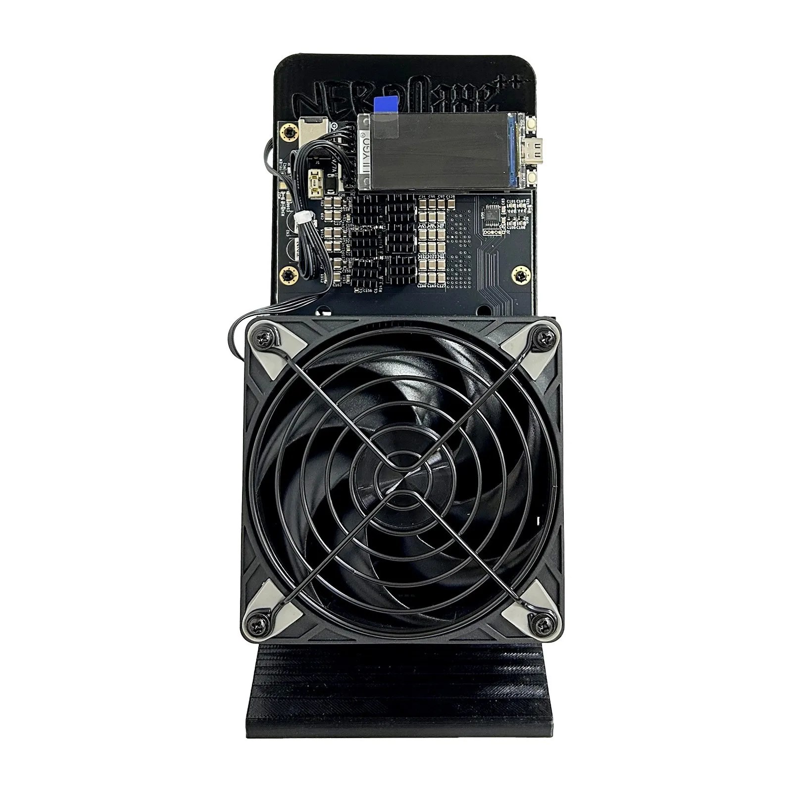 

HM BUY 2 GET 1 FREE US Ship NerdQaxe++ Rev 6.1 6TH/s SHA-256 WIFI Bitcoin BTC ETH Solo Miner 100W