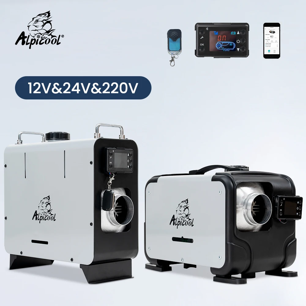 Image of Alpicool 5/8 kW Dieselheizung 12V/24V/240V All-in-One Auto-Diesel-Lufterhitzer für Wohnmobil, LKW, Camper, Zelt, Garage 2026 Upgrade