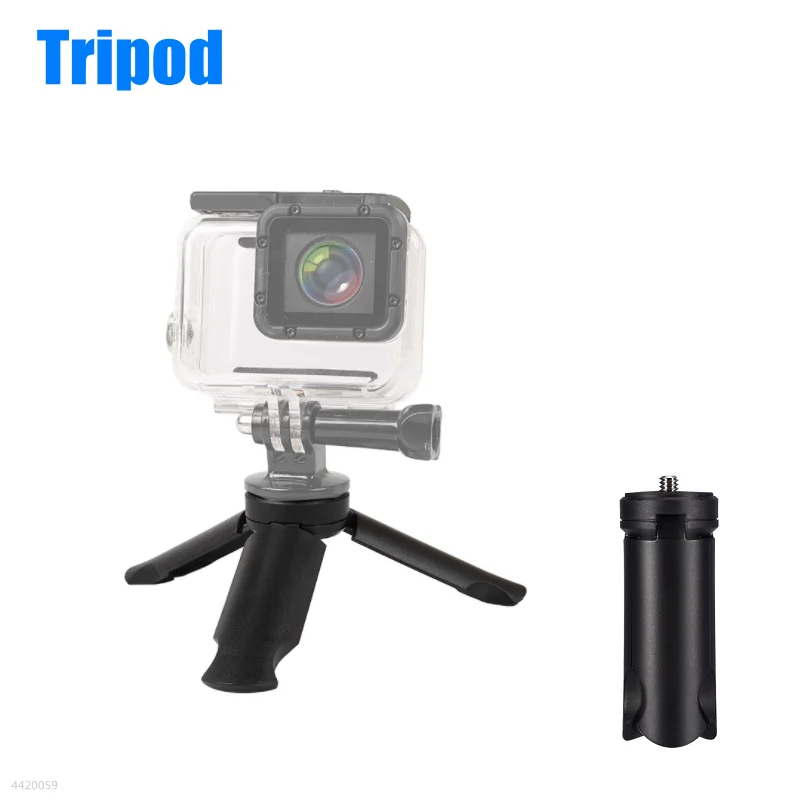 Roreta NEW Tripod Bracket 1/4\'\' Stabilizer Holder Stand Handheld Portable Tripod for  iPhone/Samsumg/Xiaomi for Gopro