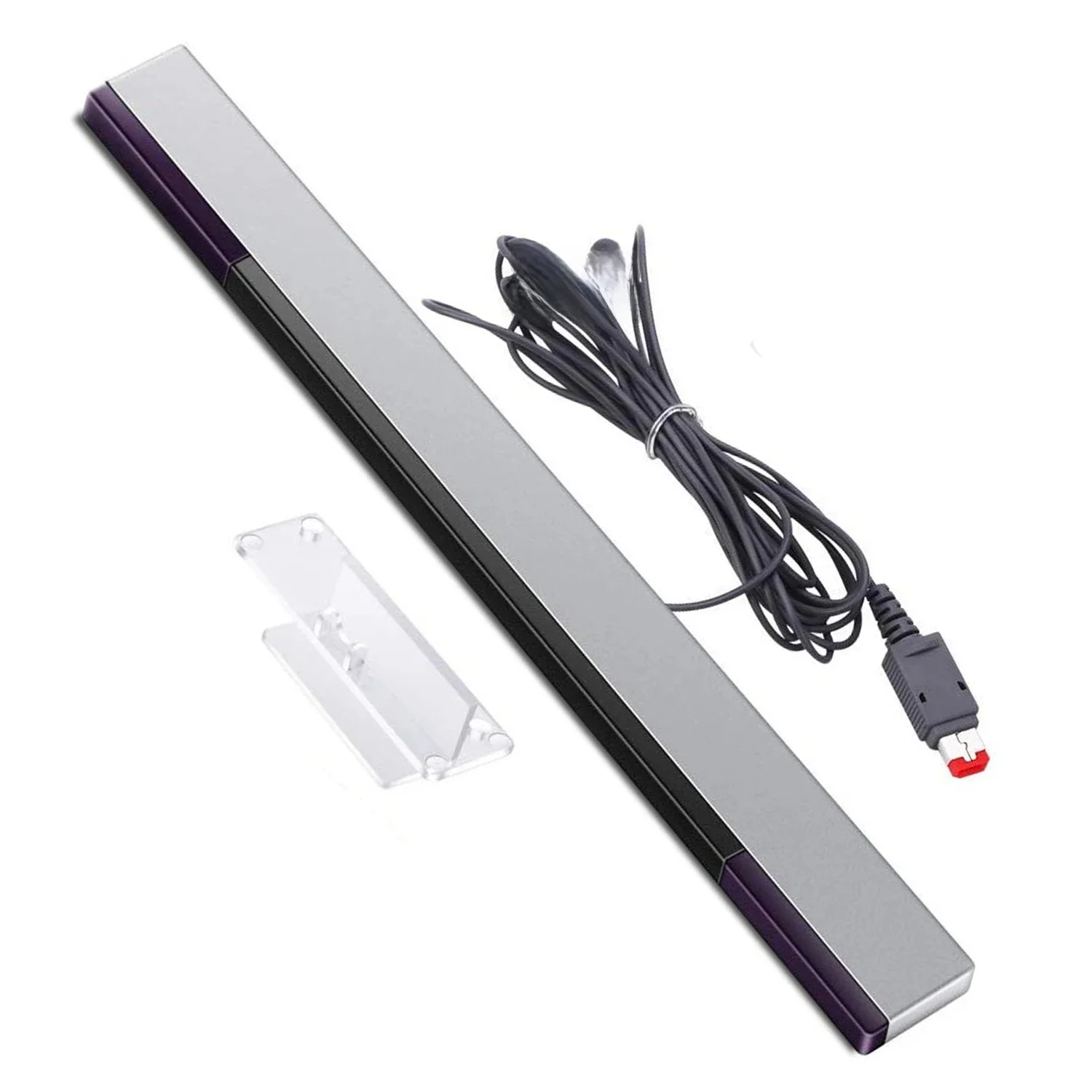Barre de capteur Wii, barre de capteur de rayons infrarouges filaire de remplacement pour console Nintendo Wii et Wii U