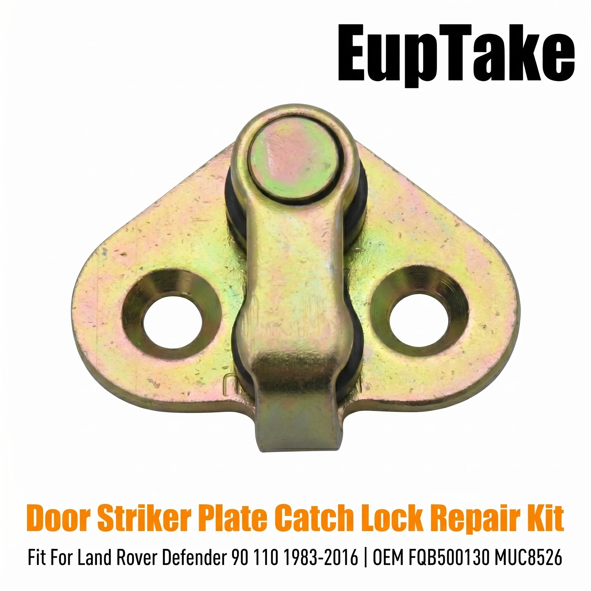 

Front Doors Striker Plate Catch Lock Repair Kit for Land Rover Defender 90 110 1983-2016 Door Lock Spare Parts FQB500130 MUC8526