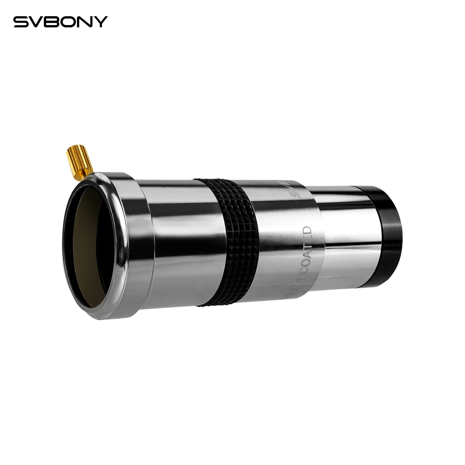 SVBONY Telescope 1.25\'\' 2x Barlow Lens Metal Body Fully Multi-coated Internal Brass Ring SV137