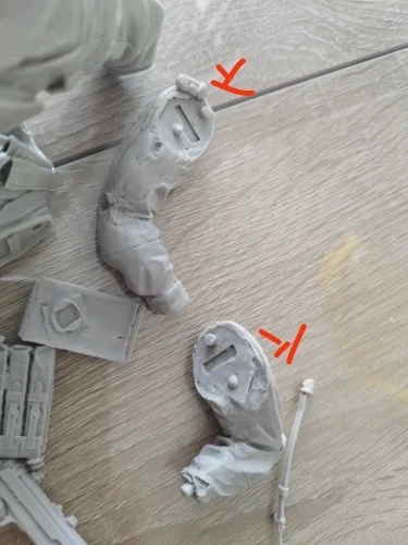 Buyer photo of this resin kit