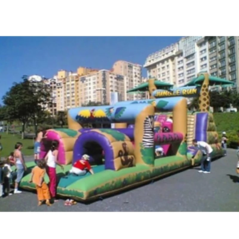 

Animal Design Pop Inflatable Slide Combos Inflatable Obstacle Course Inflatable Bounce Jumping House