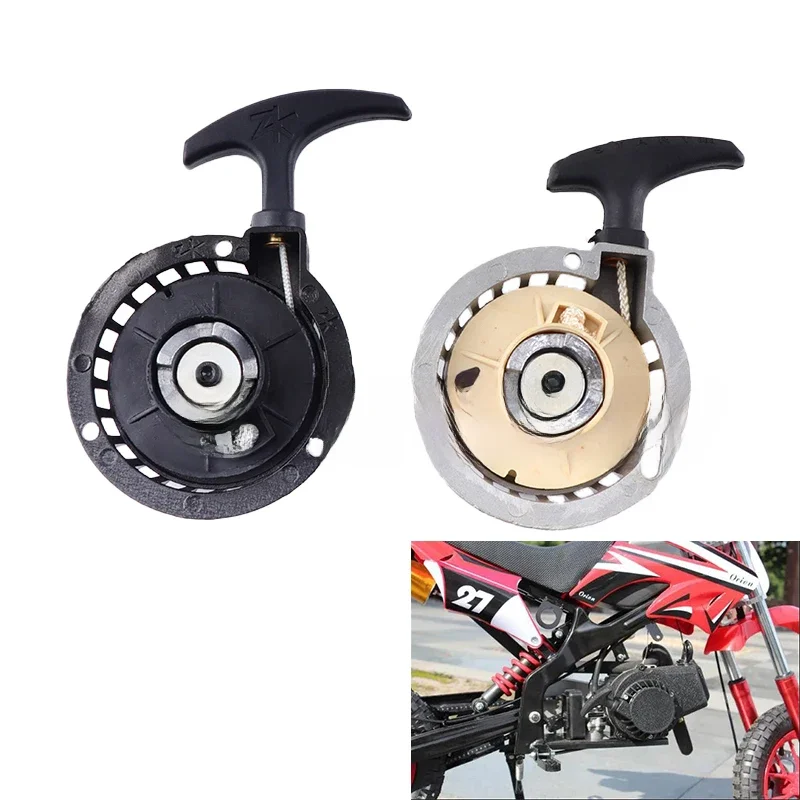 AliExpress spz Recoil pull starter Four claws for brush cutter 40-6 44-6 47cc 49cc 2-stroke Pocket Mini Moto ATV Quad Dirt Pit Bike Accessories