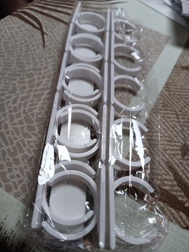 No-Punch Spice Rack Storage Plastic Storage with 3.5cm Hooks No-Punch Paste Neatly Storing Spice Bottles For Kitchen Use photo review