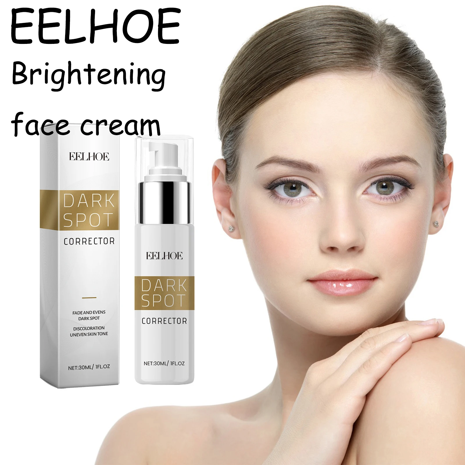 

EELHOE Brightening Face Cream Moisturizing Refreshing Reduce Dullness Remove Dark Spot Softening Enhance Smoothness Face Cream