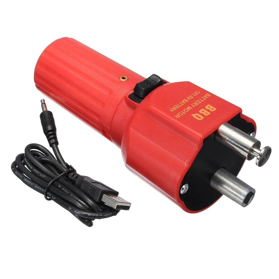 Moteur de barbecue USB pour pique-nique en plein air, rôtissoire, rotateur, support rapide, fournitures de cuisine, outils de cuisine, 5V
