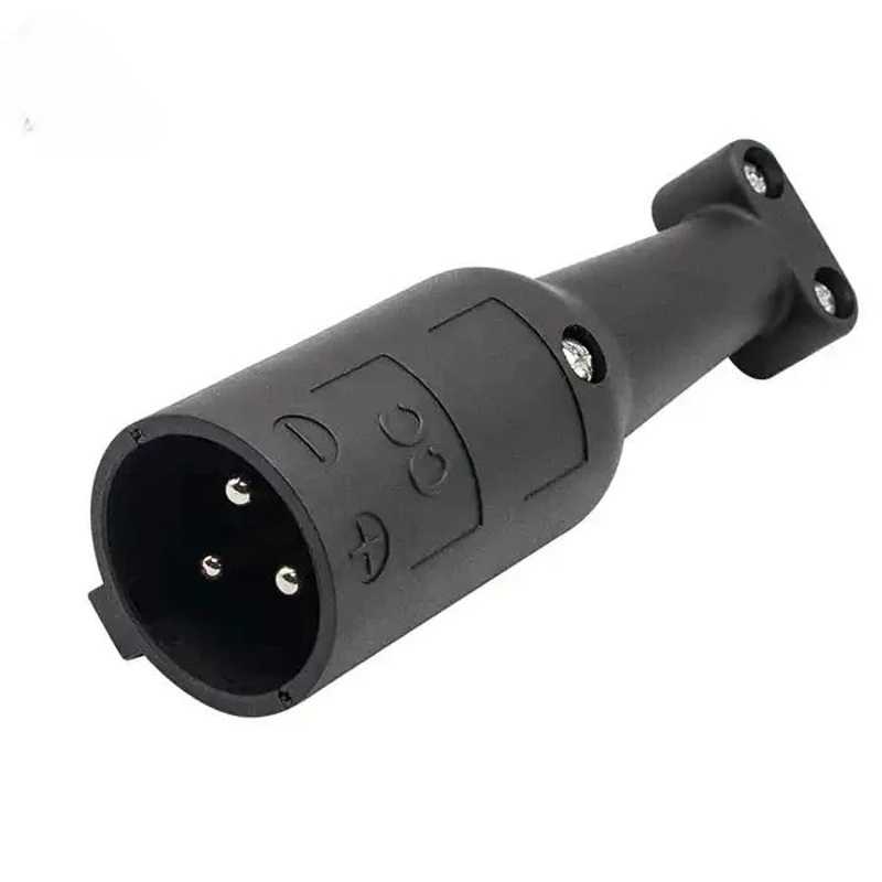 

36V 48V Golf Cart Charger DC Plug 3 Pin Round Connector for Club Car DS Precedent Tempo Onward