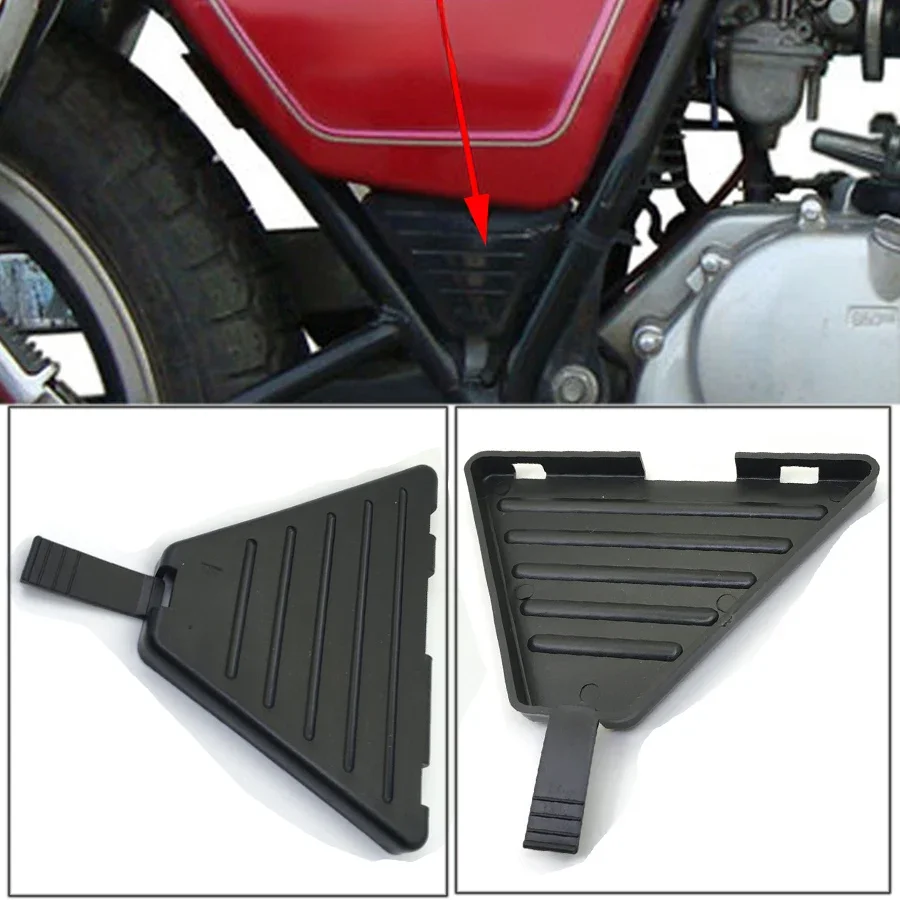 Pokrywa skrzynki narzędziowej motocykla Pokrywa boczna Mała pokrywa Części do motocykli Suzuki GS125 GN125 GN250 GN 250 125 EN125 HJ125K HJ125-7 — zdjęcie 2