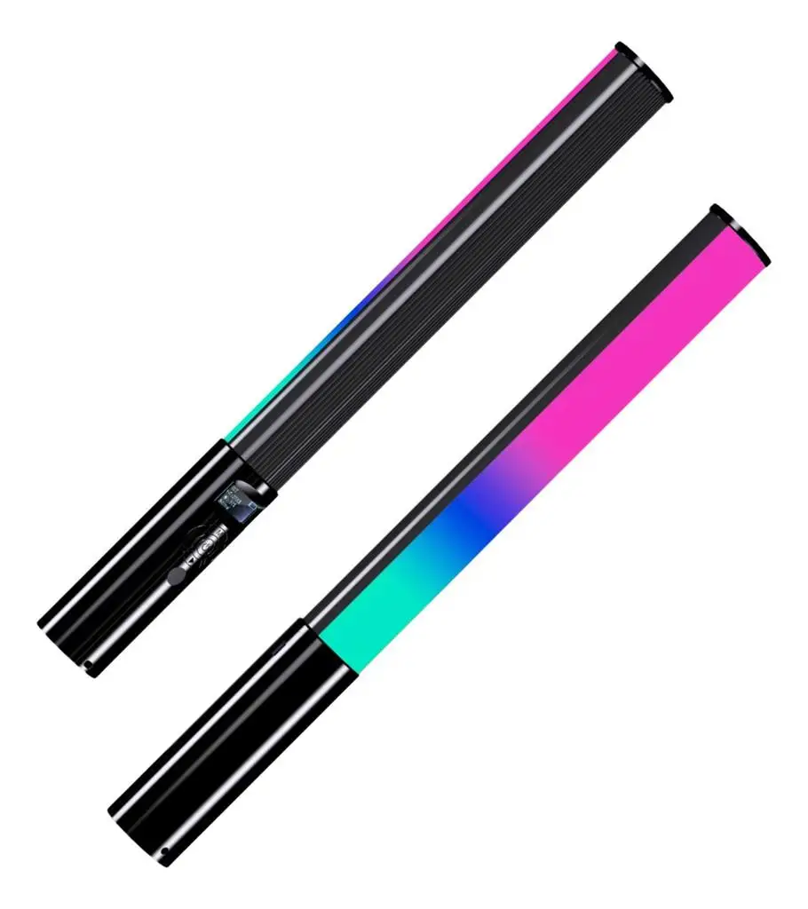 Rgb Lighting Portable Light Stick Led Video Light For Photography Rechargeable P400