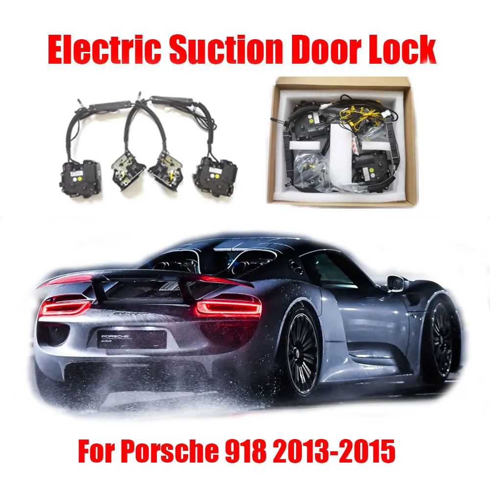 

For Porsche 918 RSR/918 Spyder 2013-2015 Car Electric Suction Door Power-assisted Closing Door Soft-close Function