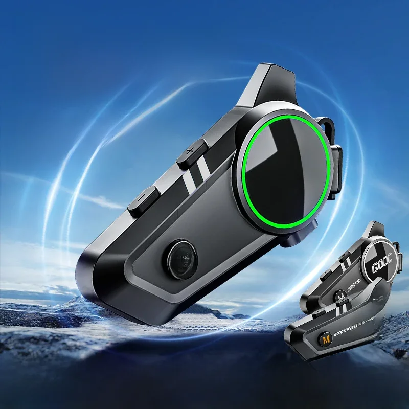 AliExpress velev Motorcycle Earphones Helmet Headset Bluetooth 5.3 Headphones Wireless Headset Bike Earphone Handsfree 3D Stereo Earbud