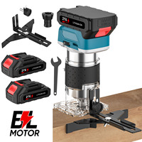 Brushless Wood Router Wood Trimmer Electric Hand Machine Trimmer carentry Tool Woodworking triming for Makita 18V No Battery