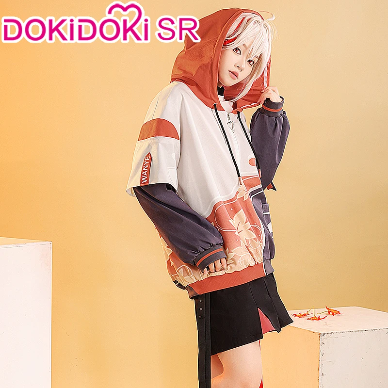 IN STOCK Kazuha Cosplay Costume Game Genshin Impact Cosplay DokiDoki-SR Kazuha Casual Wear Doujin Cosplay Costume Kazuha Coat