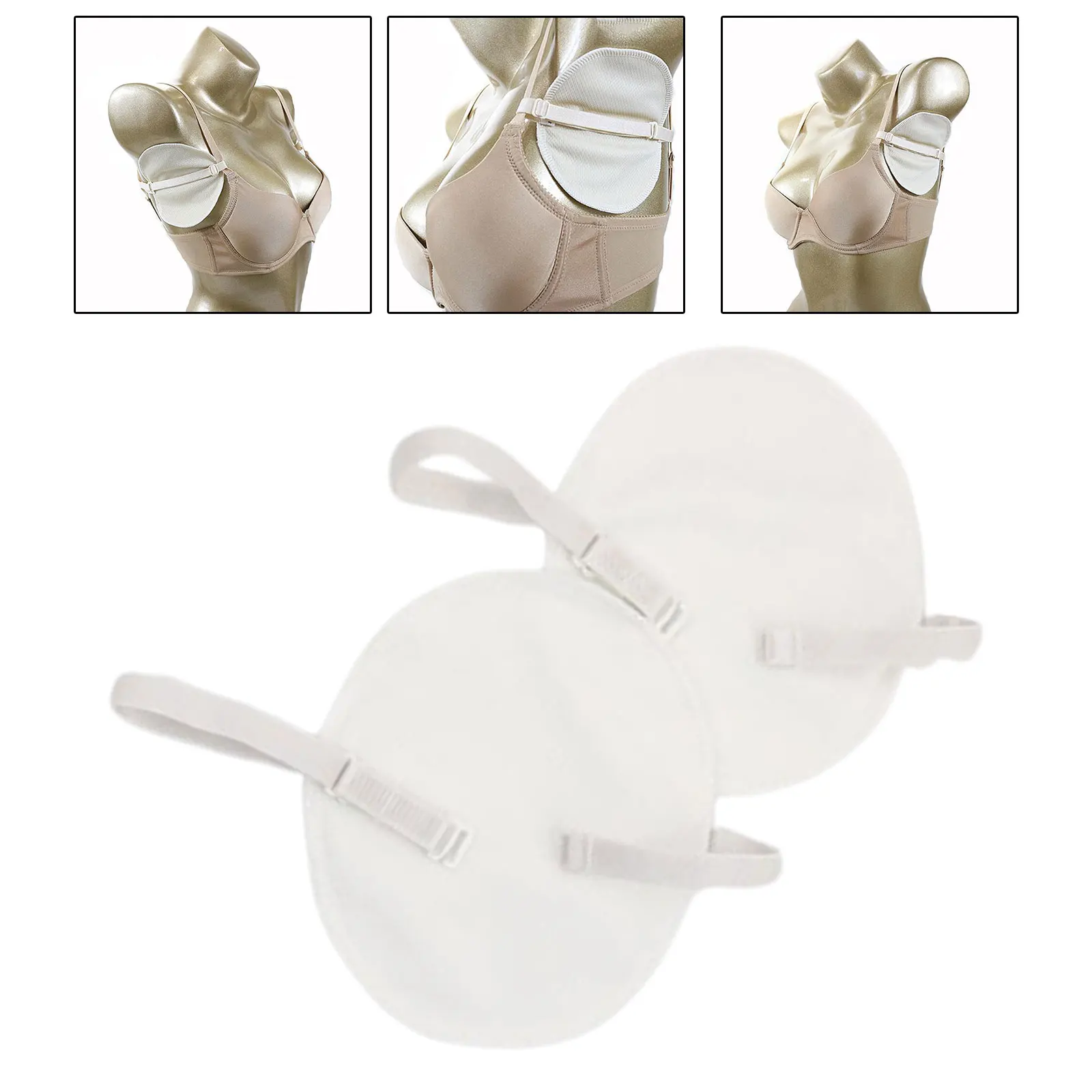 وسادات عرق تحت الإبط للتدريبات المضادة للتعرق مريحة وغير قابلة للعرق للإبط للسفر في الهواء الطلق والعطلات وتاريخ العمل والاستخدام في الصيف #3